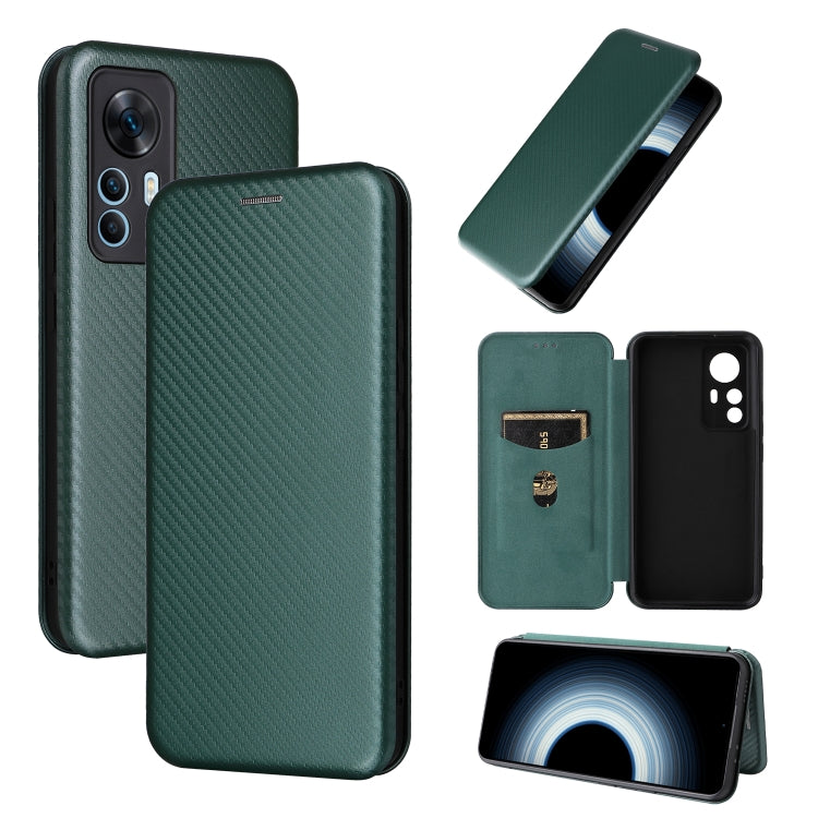 Carbon Fiber Texture Flip Leather Phone Case, For Alcatel 1B 2022, For Asus Zenfone 9, For Motorola Moto G32, For Samsung Galaxy Z Fold4, For Xiaomi Redmi K50 Ultra, For OnePlus 10T 5G