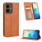 Magnetic Buckle Retro Texture Leather Phone Case
