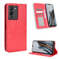 Magnetic Buckle Retro Texture Leather Phone Case