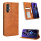 Magnetic Buckle Retro Texture Leather Phone Case