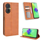 Magnetic Buckle Retro Texture Leather Phone Case