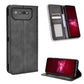 Magnetic Buckle Retro Texture Leather Phone Case