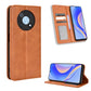 Magnetic Buckle Retro Texture Leather Phone Case