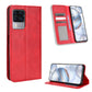 Magnetic Buckle Retro Texture Leather Phone Case