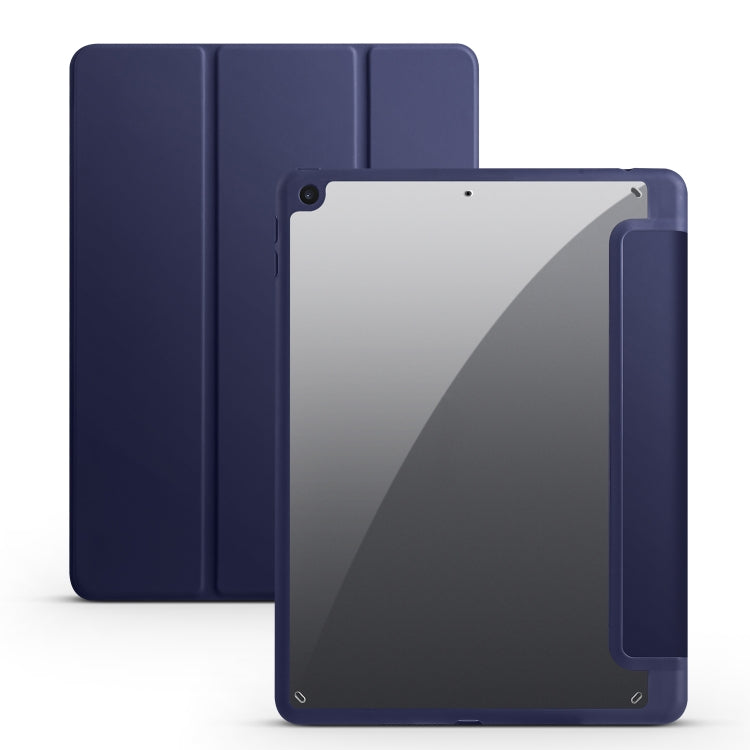 Acrylic 3-folding Smart Leather Tablet Case, For iPad 9.7 2018/2017, For iPad 10.2 2021/2020/2019, For iPad  Air 2022/2020/Pro 11 2021/2020/2018, For iPad Air 13 2024 / Pro 12.9 2022 / 2021/2020/2018, For Samsung Galaxy Tab S6 Lite 2020/2022