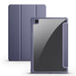Acrylic 3-folding Smart Leather Tablet Case, For iPad 9.7 2018/2017, For iPad 10.2 2021/2020/2019, For iPad  Air 2022/2020/Pro 11 2021/2020/2018, For iPad Air 13 2024 / Pro 12.9 2022 / 2021/2020/2018, For Samsung Galaxy Tab S6 Lite 2020/2022
