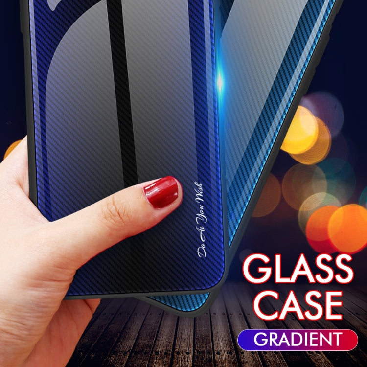 Texture Gradient Glass TPU Phone Case, For Samsung Galaxy A12 5G, For Samsung Galaxy A52 4G / 5G, For Samsung Galaxy A53 5G, For Samsung Galaxy M32, For Samsung Galaxy M52 5G, For Samsung Galaxy S10+, For Samsung Galaxy S21 5G, For Samsung Galaxy S22+ 5G