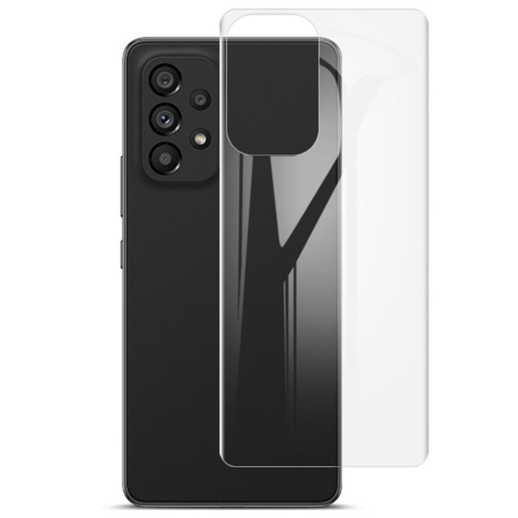 2 PCS imak HD Hydrogel Film Phone Back Protector, For Nothing Phone 1 5G, For Samsung Galaxy A33 5G, For Samsung Galaxy A53 5G, For Samsung Galaxy A73 5G, For Sony Xperia 10 IV