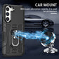 Ring Holder Armor Hybrid Phone Case, For Samsung Galaxy S22 5G, For Samsung Galaxy S22+ 5G, For Samsung Galaxy S22 Ultra 5G, For Samsung Galaxy S21 5G, For Samsung Galaxy S21+ 5G, For Samsung Galaxy S21 Ultra 5G