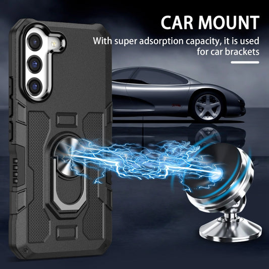 Ring Holder Armor Hybrid Phone Case, For Samsung Galaxy S22 5G, For Samsung Galaxy S22+ 5G, For Samsung Galaxy S22 Ultra 5G, For Samsung Galaxy S21 5G, For Samsung Galaxy S21+ 5G, For Samsung Galaxy S21 Ultra 5G