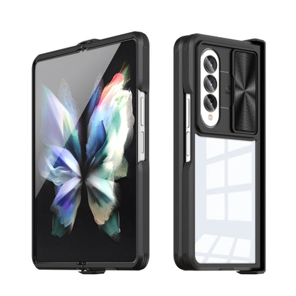 360 Full Body Sliding Camshield Phone Case, For Samsung Galaxy Z Fold4, For Samsung Galaxy Z Flip4