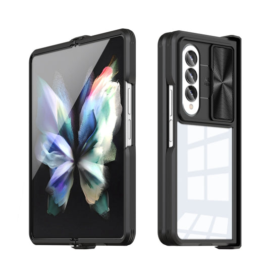 360 Full Body Sliding Camshield Phone Case, For Samsung Galaxy Z Fold4, For Samsung Galaxy Z Flip4