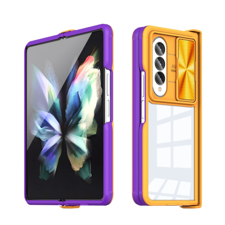 360 Full Body Sliding Camshield Phone Case, For Samsung Galaxy Z Fold4, For Samsung Galaxy Z Flip4