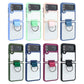 Shield Transparent TPU + PC Phone Case with Ring, For Samsung Galaxy Z Flip4