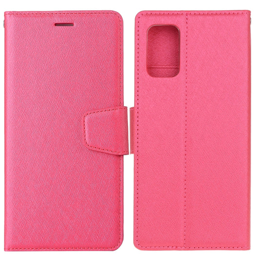 Silk Texture Horizontal Flip Leather Case with Holder & Card Slots & Wallet & Photo Frame, For Galaxy S20