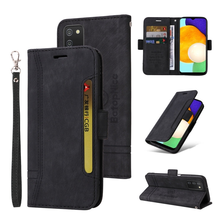 BETOPNICE Dual-side Buckle Leather Phone Case, For Samsung Galaxy A03 164mm, For Samsung Galaxy A03s 166mm, For Samsung Galaxy A03 166mm, For Samsung Galaxy A12 5G / 4G, For Samsung Galaxy A13 4G, For Samsung Galaxy A22 4G EU Version�������������������...