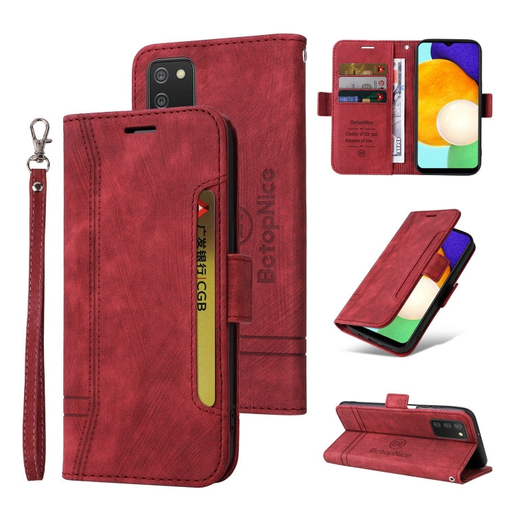 BETOPNICE Dual-side Buckle Leather Phone Case, For Samsung Galaxy A03 164mm, For Samsung Galaxy A03s 166mm, For Samsung Galaxy A03 166mm, For Samsung Galaxy A12 5G / 4G, For Samsung Galaxy A13 4G, For Samsung Galaxy A22 4G EU Version�������������������...