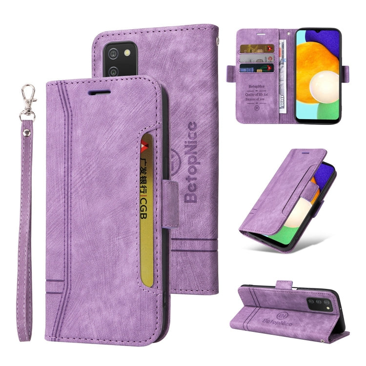 BETOPNICE Dual-side Buckle Leather Phone Case, For Samsung Galaxy A03 164mm, For Samsung Galaxy A03s 166mm, For Samsung Galaxy A03 166mm, For Samsung Galaxy A12 5G / 4G, For Samsung Galaxy A13 4G, For Samsung Galaxy A22 4G EU Version�������������������...