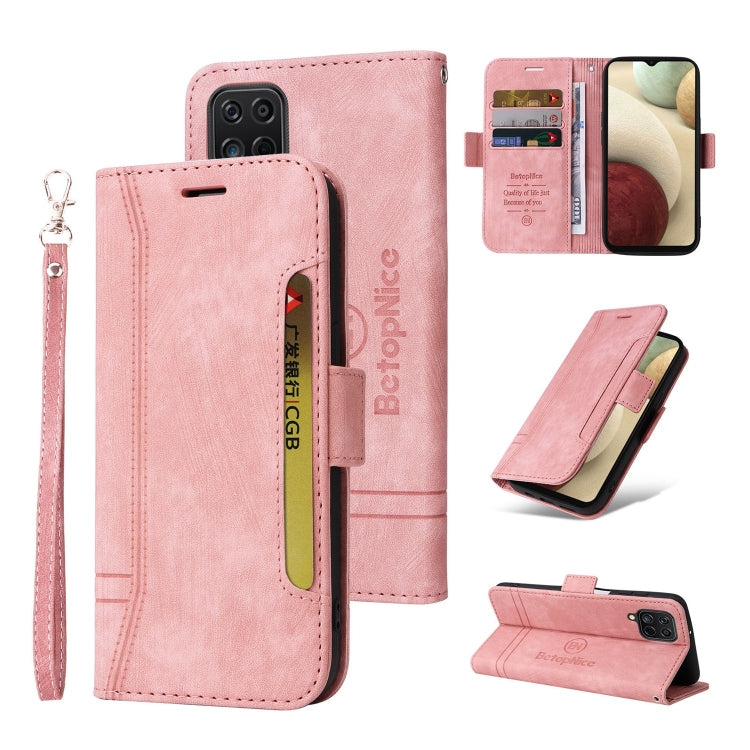 BETOPNICE Dual-side Buckle Leather Phone Case, For Samsung Galaxy A03 164mm, For Samsung Galaxy A03s 166mm, For Samsung Galaxy A03 166mm, For Samsung Galaxy A12 5G / 4G, For Samsung Galaxy A13 4G, For Samsung Galaxy A22 4G EU Version�������������������...