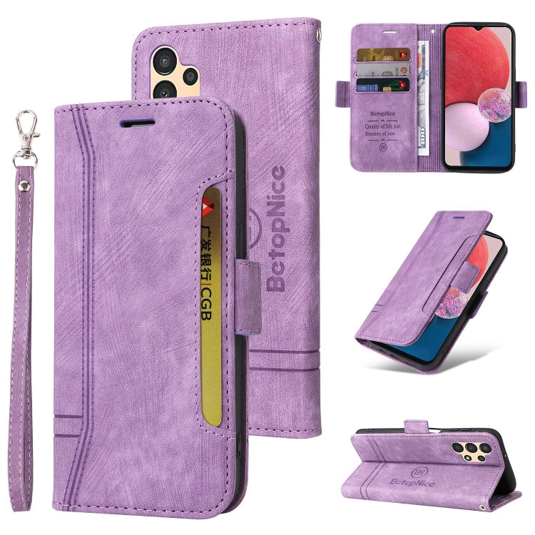 BETOPNICE Dual-side Buckle Leather Phone Case, For Samsung Galaxy A03 164mm, For Samsung Galaxy A03s 166mm, For Samsung Galaxy A03 166mm, For Samsung Galaxy A12 5G / 4G, For Samsung Galaxy A13 4G, For Samsung Galaxy A22 4G EU Version�������������������...