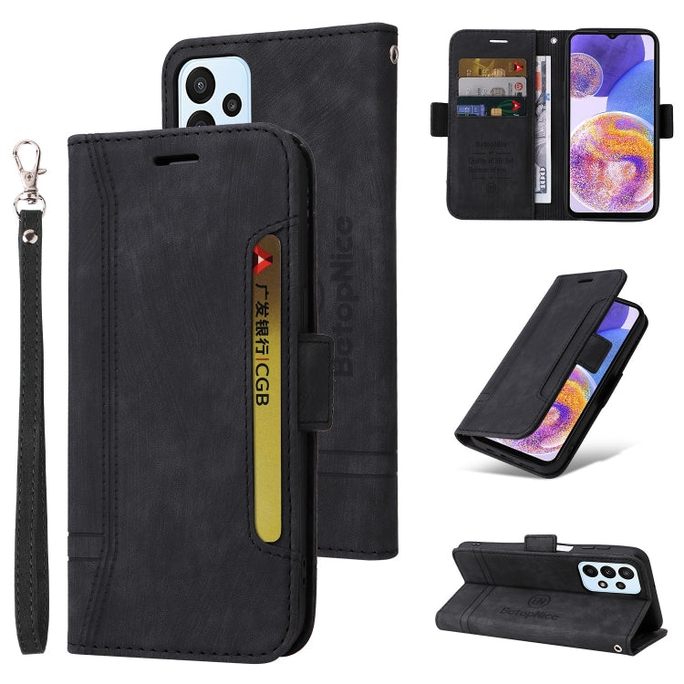 BETOPNICE Dual-side Buckle Leather Phone Case, For Samsung Galaxy A03 164mm, For Samsung Galaxy A03s 166mm, For Samsung Galaxy A03 166mm, For Samsung Galaxy A12 5G / 4G, For Samsung Galaxy A13 4G, For Samsung Galaxy A22 4G EU Version�������������������...