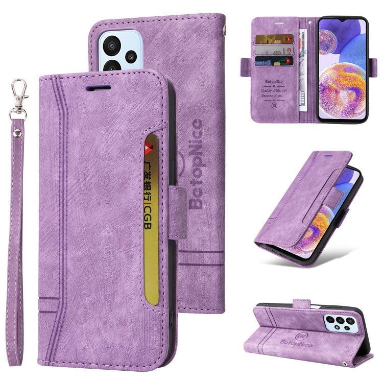 BETOPNICE Dual-side Buckle Leather Phone Case, For Samsung Galaxy A03 164mm, For Samsung Galaxy A03s 166mm, For Samsung Galaxy A03 166mm, For Samsung Galaxy A12 5G / 4G, For Samsung Galaxy A13 4G, For Samsung Galaxy A22 4G EU Version�������������������...