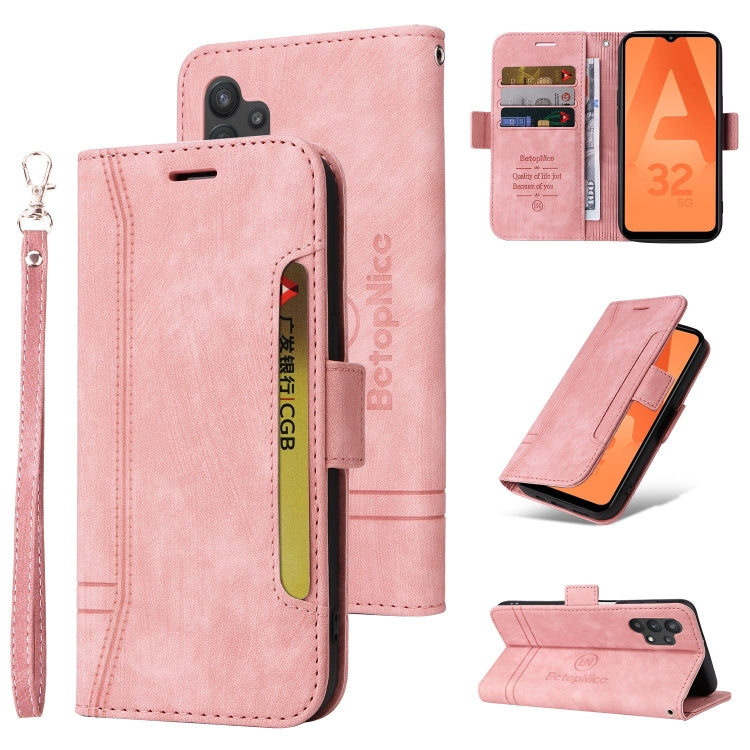 BETOPNICE Dual-side Buckle Leather Phone Case, For Samsung Galaxy A03 164mm, For Samsung Galaxy A03s 166mm, For Samsung Galaxy A03 166mm, For Samsung Galaxy A12 5G / 4G, For Samsung Galaxy A13 4G, For Samsung Galaxy A22 4G EU Version�������������������...