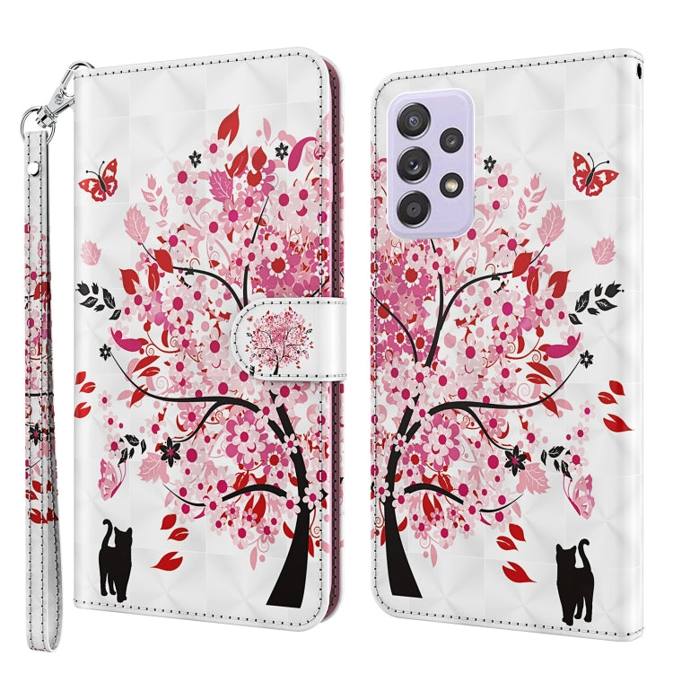 3D Painting Pattern TPU + PU Leather Phone Case
