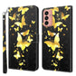 3D Painting Pattern TPU + PU Leather Phone Case