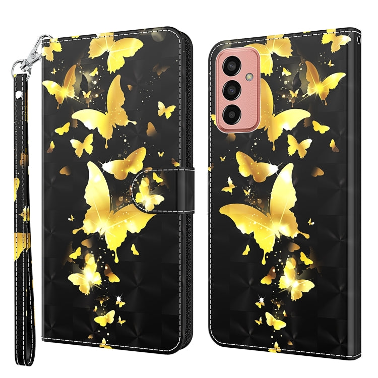 3D Painting Pattern TPU + PU Leather Phone Case