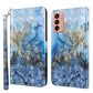 3D Painting Pattern TPU + PU Leather Phone Case