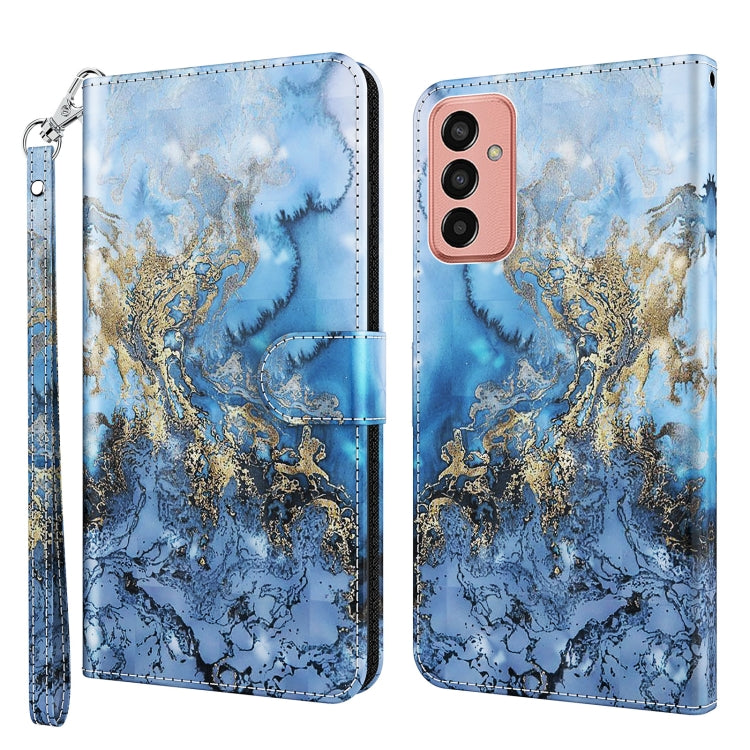 3D Painting Pattern TPU + PU Leather Phone Case