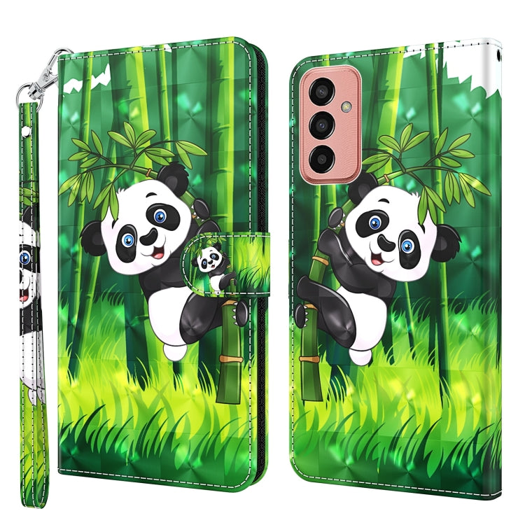 3D Painting Pattern TPU + PU Leather Phone Case