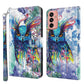 3D Painting Pattern TPU + PU Leather Phone Case