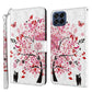 3D Painting Pattern TPU + PU Leather Phone Case