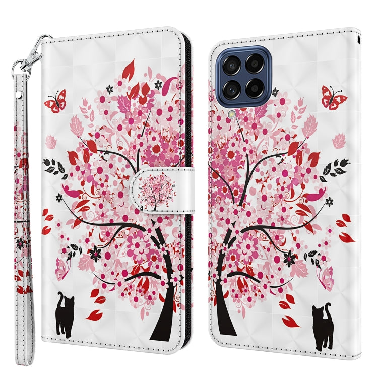 3D Painting Pattern TPU + PU Leather Phone Case