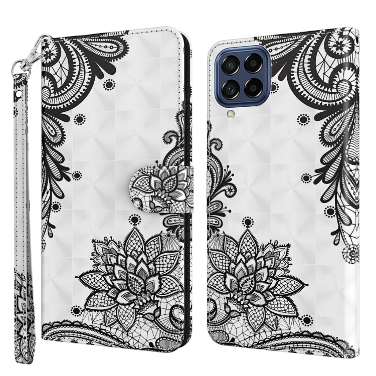 3D Painting Pattern TPU + PU Leather Phone Case