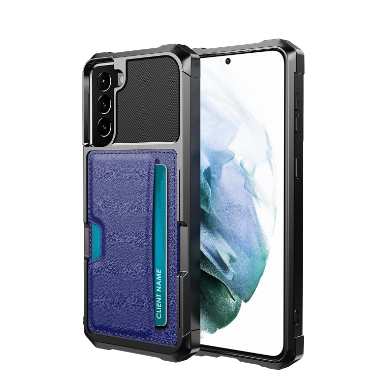 ZM02 Card Slot Holder Phone Case, For Samsung Galaxy S22 5G, For Samsung Galaxy S22+ 5G, For Samsung Galaxy S22 Ultra 5G, For Samsung Galaxy S21 5G, For Samsung Galaxy S21 FE 5G, For Samsung Galaxy S21+ 5G, For Samsung Galaxy S21 Ultra 5G��������������...