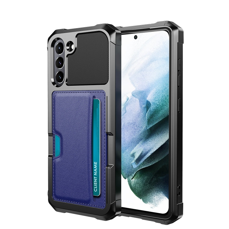 ZM02 Card Slot Holder Phone Case, For Samsung Galaxy S22 5G, For Samsung Galaxy S22+ 5G, For Samsung Galaxy S22 Ultra 5G, For Samsung Galaxy S21 5G, For Samsung Galaxy S21 FE 5G, For Samsung Galaxy S21+ 5G, For Samsung Galaxy S21 Ultra 5G��������������...