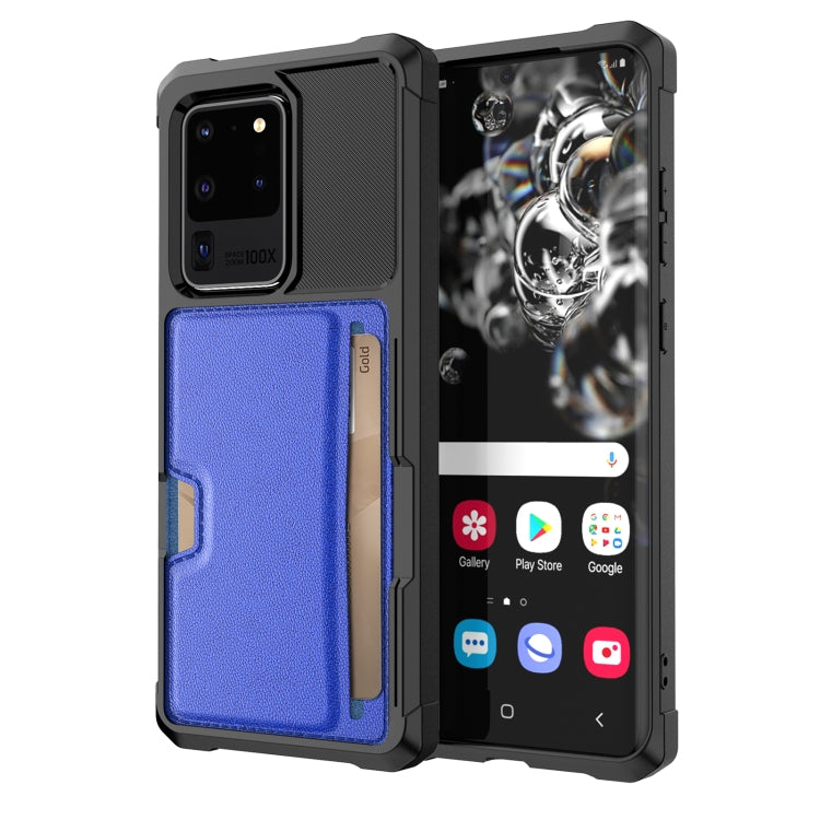 ZM02 Card Slot Holder Phone Case, For Samsung Galaxy S22 5G, For Samsung Galaxy S22+ 5G, For Samsung Galaxy S22 Ultra 5G, For Samsung Galaxy S21 5G, For Samsung Galaxy S21 FE 5G, For Samsung Galaxy S21+ 5G, For Samsung Galaxy S21 Ultra 5G��������������...