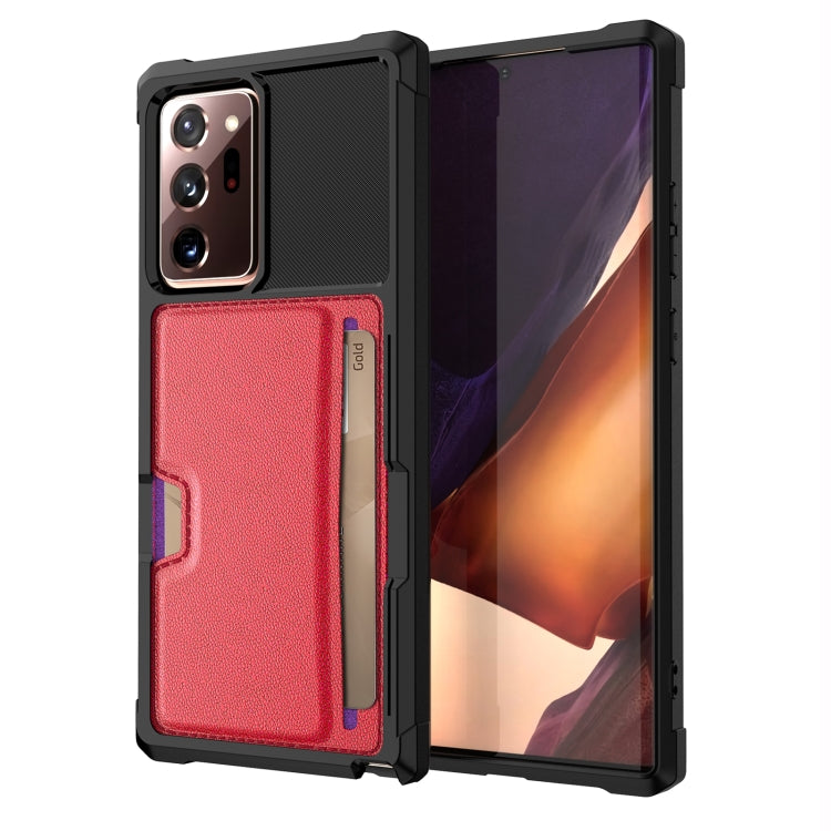 ZM02 Card Slot Holder Phone Case, For Samsung Galaxy S22 5G, For Samsung Galaxy S22+ 5G, For Samsung Galaxy S22 Ultra 5G, For Samsung Galaxy S21 5G, For Samsung Galaxy S21 FE 5G, For Samsung Galaxy S21+ 5G, For Samsung Galaxy S21 Ultra 5G��������������...