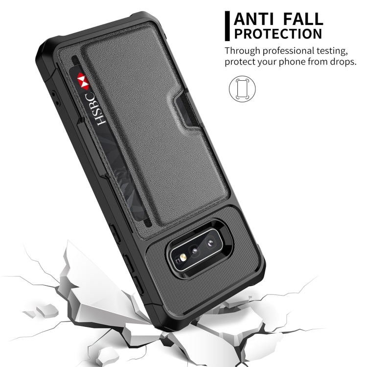 ZM02 Card Slot Holder Phone Case, For Samsung Galaxy S10e, For Samsung Galaxy Note10, For Samsung Galaxy Note10+, For Samsung Galaxy Note9, For Samsung Galaxy S9, For Samsung Galaxy S9+