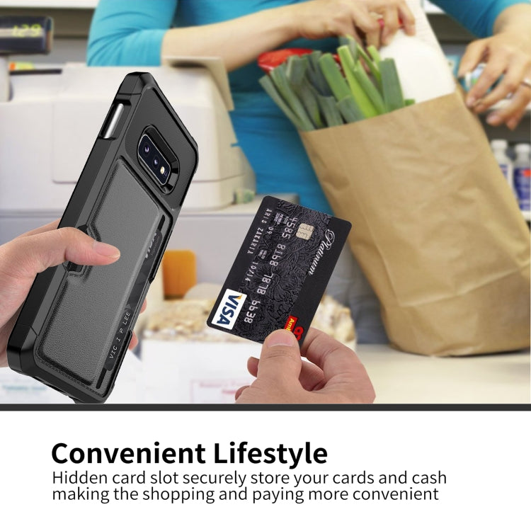 ZM02 Card Slot Holder Phone Case, For Samsung Galaxy S10e, For Samsung Galaxy Note10, For Samsung Galaxy Note10+, For Samsung Galaxy Note9, For Samsung Galaxy S9, For Samsung Galaxy S9+