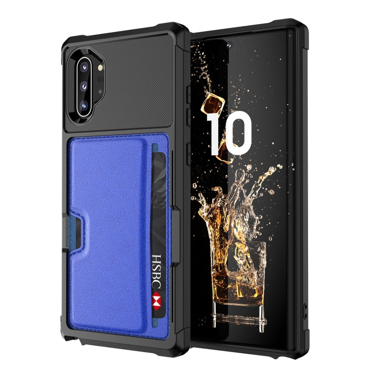 ZM02 Card Slot Holder Phone Case, For Samsung Galaxy S10e, For Samsung Galaxy Note10, For Samsung Galaxy Note10+, For Samsung Galaxy Note9, For Samsung Galaxy S9, For Samsung Galaxy S9+