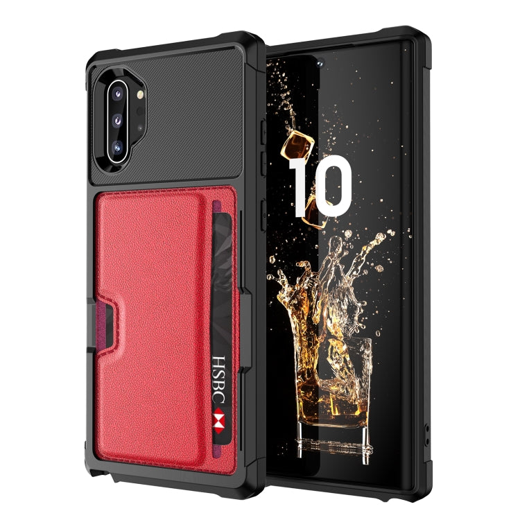 ZM02 Card Slot Holder Phone Case, For Samsung Galaxy S10e, For Samsung Galaxy Note10, For Samsung Galaxy Note10+, For Samsung Galaxy Note9, For Samsung Galaxy S9, For Samsung Galaxy S9+