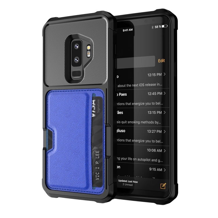 ZM02 Card Slot Holder Phone Case, For Samsung Galaxy S10e, For Samsung Galaxy Note10, For Samsung Galaxy Note10+, For Samsung Galaxy Note9, For Samsung Galaxy S9, For Samsung Galaxy S9+