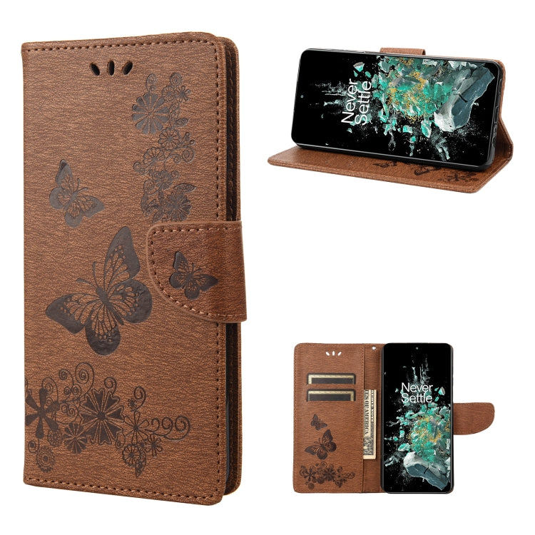 Butterfly Embossed Horizontal Flip Leather Phone Case, For Motorola Moto G42, For OnePlus 10T, For Samsung Galaxy A04, For Asus Zenfone 9