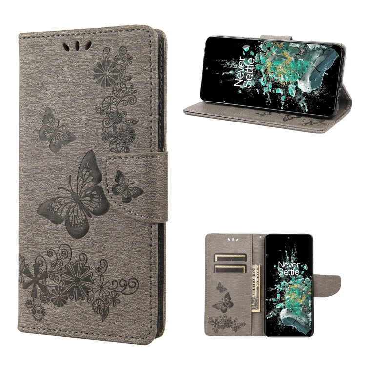 Butterfly Embossed Horizontal Flip Leather Phone Case, For Motorola Moto G42, For OnePlus 10T, For Samsung Galaxy A04, For Asus Zenfone 9