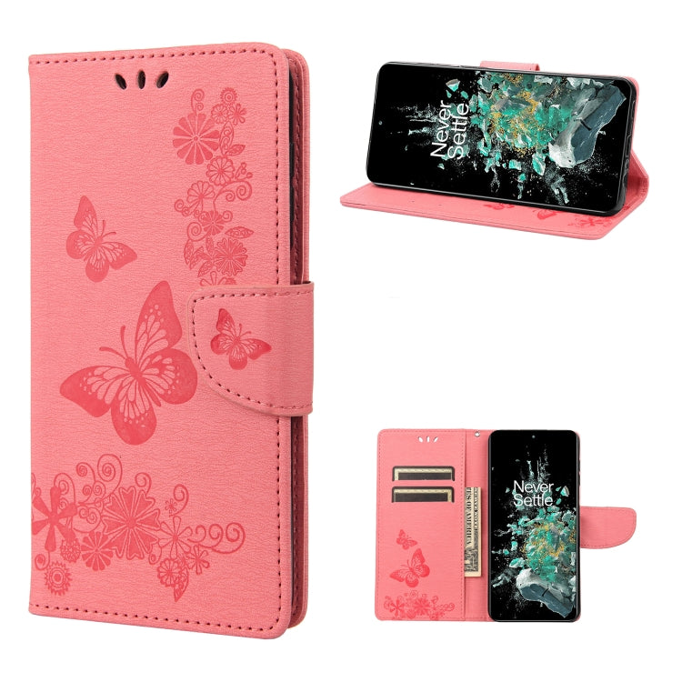 Butterfly Embossed Horizontal Flip Leather Phone Case, For Motorola Moto G42, For OnePlus 10T, For Samsung Galaxy A04, For Asus Zenfone 9