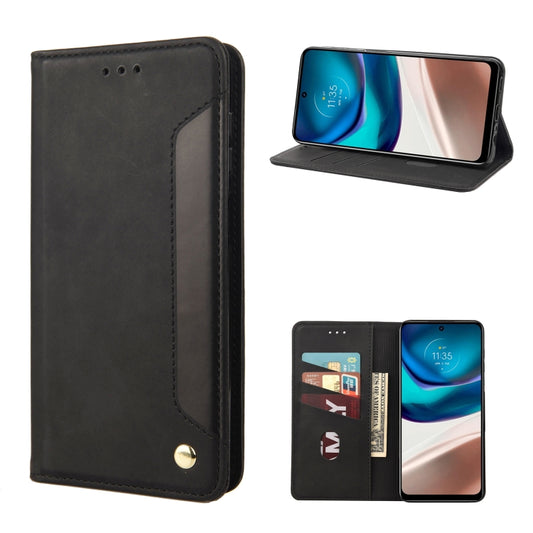 Skin Feel Splicing Leather Phone Case, For Motorola Moto G42, For OnePlus 10T, For Samsung Galaxy A04, For Asus Zenfone 9